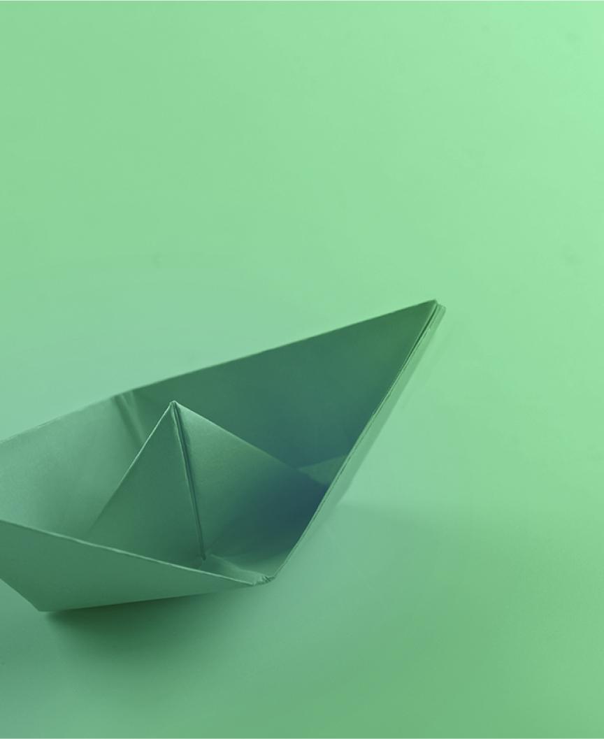 Paper boat image
